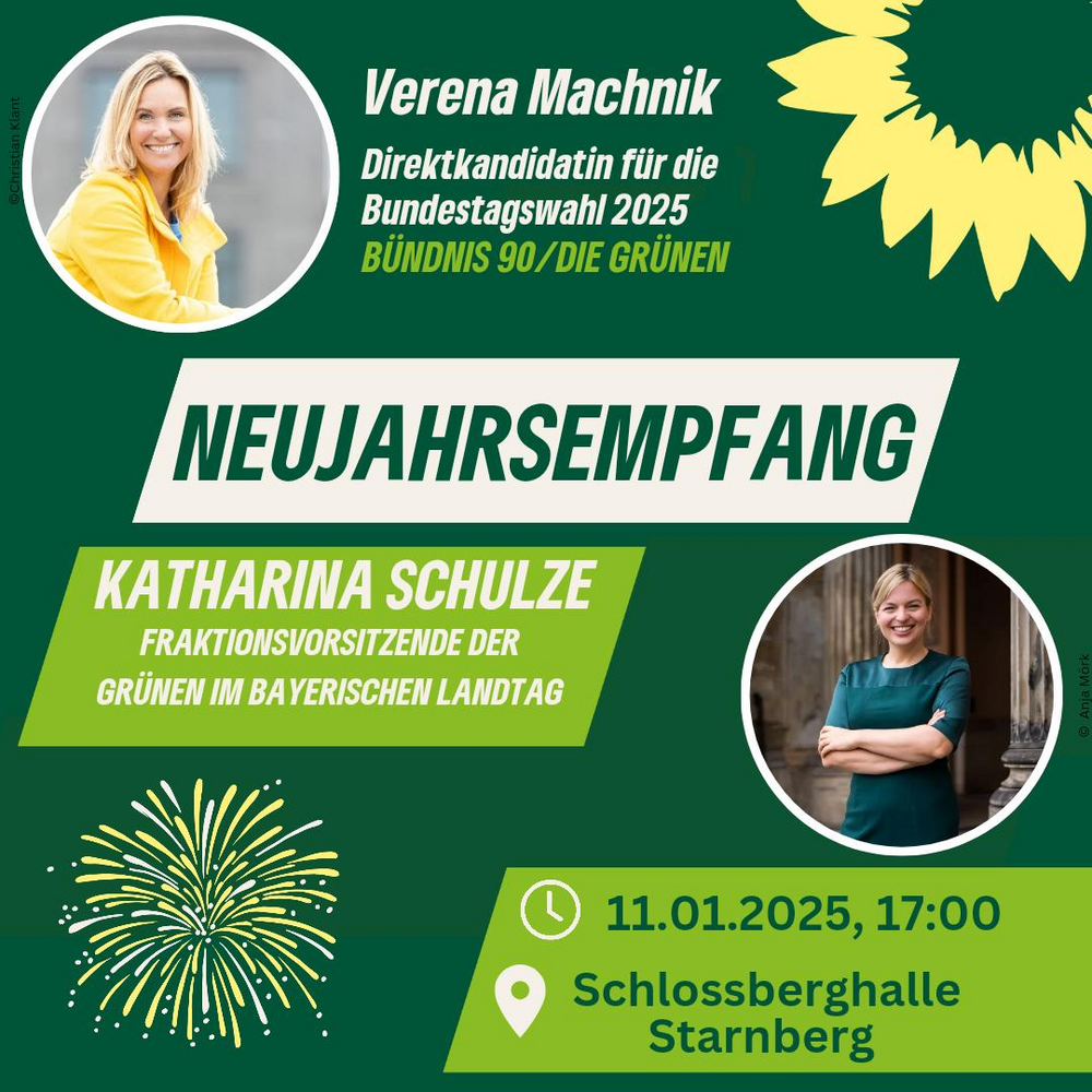 Neujahrsempfang mit Katha Schultze & Verena Machnik am Sa 11.1.2025