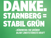 Danke. Starnberg = stabil GRÜN