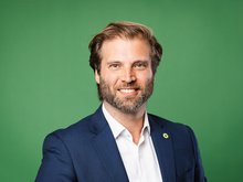 Benjamin Barho, Landratskandidat der GRÜNEN STA