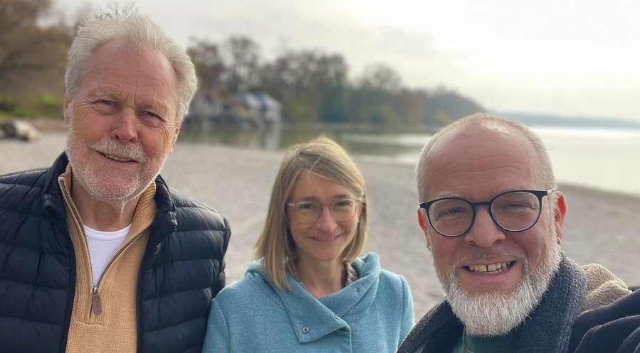 v.li. Albert Riederer, Miriam Rothkäppel, Holger Wagner