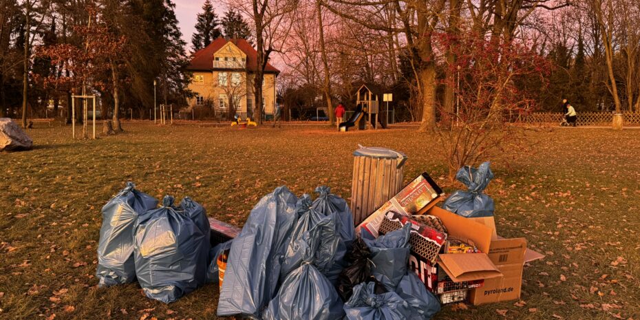 130 kg Müll gesammelt beim grünen Ramadama 2025