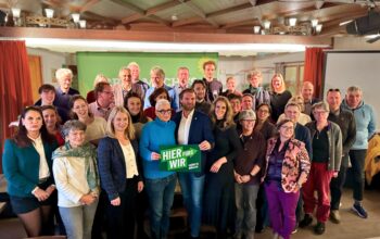 Gruppenbild Aufstellung Kreistagsliste Grüne KV Starnberg